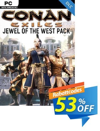 Conan Exiles PC - Jewel of the West Pack DLC Gutschein Conan Exiles PC - Jewel of the West Pack DLC Deal Aktion: Conan Exiles PC - Jewel of the West Pack DLC Exclusive offer 