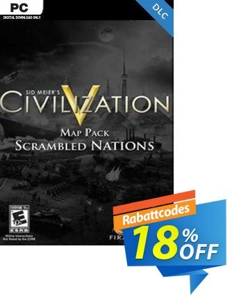 Civilization V Scrambled Nations Map Pack PC Gutschein Civilization V Scrambled Nations Map Pack PC Deal Aktion: Civilization V Scrambled Nations Map Pack PC Exclusive offer 