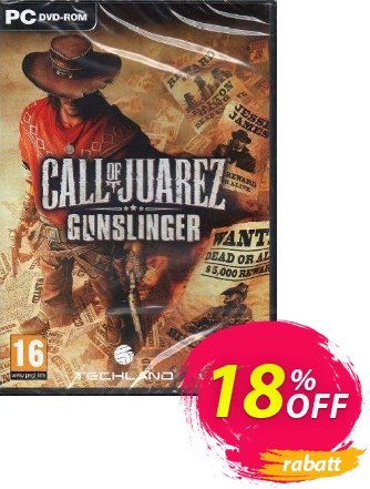 Call of Juarez: Gunslinger PC discount coupon Call of Juarez: Gunslinger PC Deal - Call of Juarez: Gunslinger PC Exclusive offer 