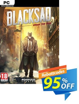 Blacksad: Under the Skin PC Coupon, discount Blacksad: Under the Skin PC Deal. Promotion: Blacksad: Under the Skin PC Exclusive offer 