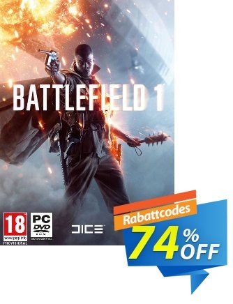 Battlefield 1 PC Coupon, discount Battlefield 1 PC Deal. Promotion: Battlefield 1 PC Exclusive offer 