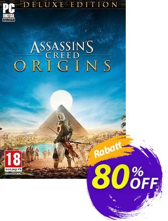 Assassins Creed Origins Deluxe Edition PC + DLC Gutschein Assassins Creed Origins Deluxe Edition PC + DLC Deal Aktion: Assassins Creed Origins Deluxe Edition PC + DLC Exclusive offer 