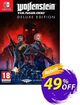 Wolfenstein: Youngblood - Deluxe Edition Switch Coupon, discount Wolfenstein: Youngblood - Deluxe Edition Switch Deal. Promotion: Wolfenstein: Youngblood - Deluxe Edition Switch Exclusive offer 