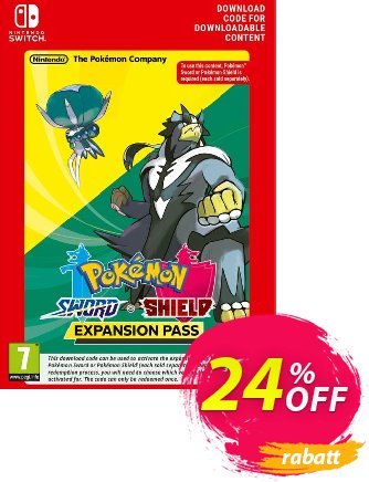 Pokemon Sword and Shield Expansion Pass Switch Gutschein Pokemon Sword and Shield Expansion Pass Switch Deal Aktion: Pokemon Sword and Shield Expansion Pass Switch Exclusive offer 