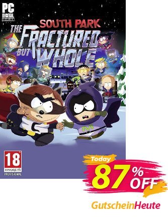 South Park: The Fractured But Whole PC Coupon, discount South Park: The Fractured But Whole PC Deal. Promotion: South Park: The Fractured But Whole PC Exclusive Easter Sale offer 