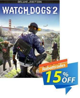 Watch Dogs 2 Deluxe Edition PC Gutschein Watch Dogs 2 Deluxe Edition PC Deal Aktion: Watch Dogs 2 Deluxe Edition PC Exclusive Easter Sale offer 