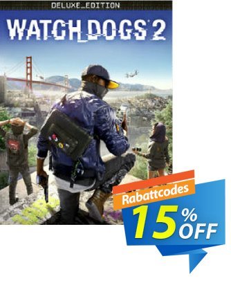 Watch Dogs 2 Deluxe Edition PC Coupon, discount Watch Dogs 2 Deluxe Edition PC Deal. Promotion: Watch Dogs 2 Deluxe Edition PC Exclusive Easter Sale offer 