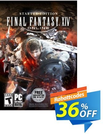Final Fantasy XIV 14 Online Starter Edition PC discount coupon Final Fantasy XIV 14 Online Starter Edition PC Deal - Final Fantasy XIV 14 Online Starter Edition PC Exclusive Easter Sale offer 