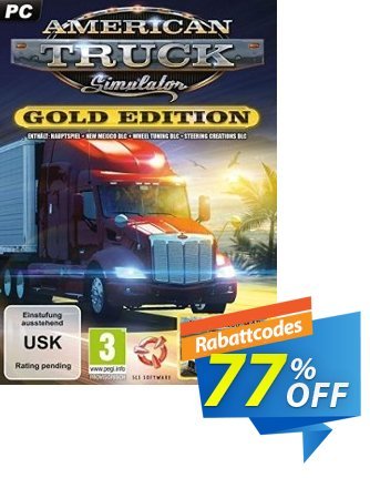 American Truck Simulator Gold Edition PC Gutschein American Truck Simulator Gold Edition PC Deal Aktion: American Truck Simulator Gold Edition PC Exclusive Easter Sale offer 