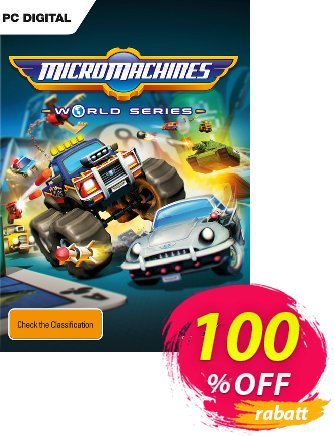 Micro Machines World Series PC Coupon, discount Micro Machines World Series PC Deal. Promotion: Micro Machines World Series PC Exclusive Easter Sale offer 