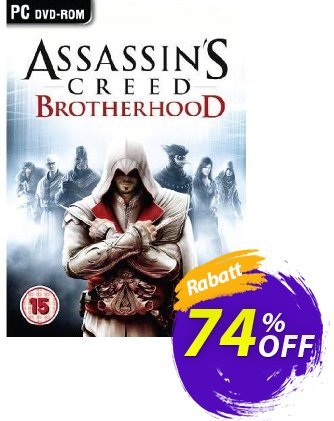 Assassin's Creed Brotherhood - PC  Gutschein Assassin's Creed Brotherhood (PC) Deal Aktion: Assassin's Creed Brotherhood (PC) Exclusive Easter Sale offer 