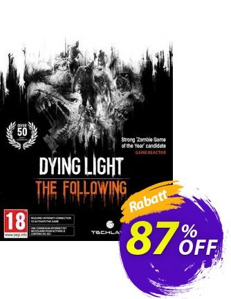 Dying Light: The Following Expansion Pack PC Coupon, discount Dying Light: The Following Expansion Pack PC Deal. Promotion: Dying Light: The Following Expansion Pack PC Exclusive Easter Sale offer 