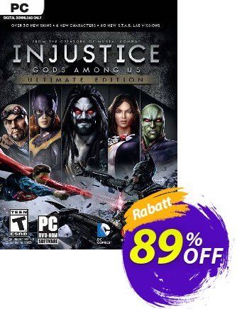Injustice Gods Among Us - Ultimate Edition PC Coupon, discount Injustice Gods Among Us - Ultimate Edition PC Deal. Promotion: Injustice Gods Among Us - Ultimate Edition PC Exclusive Easter Sale offer 