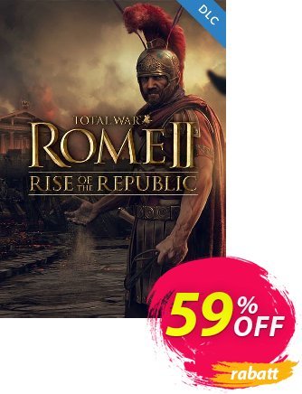 Total War ROME II 2 PC - Rise of the Republic DLC Coupon, discount Total War ROME II 2 PC - Rise of the Republic DLC Deal. Promotion: Total War ROME II 2 PC - Rise of the Republic DLC Exclusive Easter Sale offer 