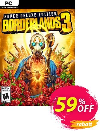 Borderlands 3: Super Deluxe Edition PC - Asia  Gutschein Borderlands 3: Super Deluxe Edition PC (Asia) Deal Aktion: Borderlands 3: Super Deluxe Edition PC (Asia) Exclusive Easter Sale offer 
