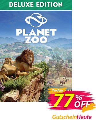 Planet Zoo - Deluxe Edition PC Gutschein Planet Zoo - Deluxe Edition PC Deal Aktion: Planet Zoo - Deluxe Edition PC Exclusive Easter Sale offer 