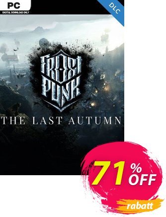 Frostpunk: The Last Autumn PC Coupon, discount Frostpunk: The Last Autumn PC Deal. Promotion: Frostpunk: The Last Autumn PC Exclusive Easter Sale offer 