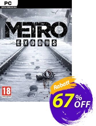 Metro Exodus PC Coupon, discount Metro Exodus PC Deal. Promotion: Metro Exodus PC Exclusive Easter Sale offer 