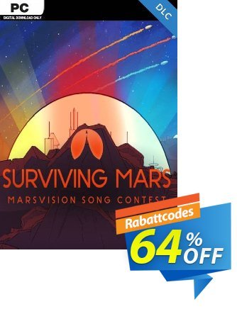 Surviving Mars: Marsvision Song Contest PC DLC Gutschein Surviving Mars: Marsvision Song Contest PC DLC Deal Aktion: Surviving Mars: Marsvision Song Contest PC DLC Exclusive Easter Sale offer 