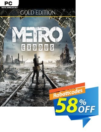 Metro Exodus - Gold Edition PC Gutschein Metro Exodus - Gold Edition PC Deal Aktion: Metro Exodus - Gold Edition PC Exclusive Easter Sale offer 
