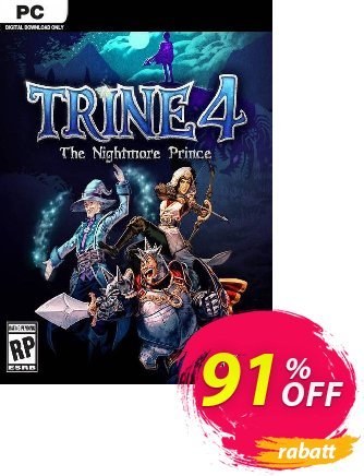 Trine 4: The Nightmare Prince PC discount coupon Trine 4: The Nightmare Prince PC Deal - Trine 4: The Nightmare Prince PC Exclusive Easter Sale offer 