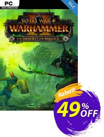 Total War: Warhammer II 2 - The Prophet & The Warlock DLC PC (EU) discount coupon Total War: Warhammer II 2 - The Prophet &amp; The Warlock DLC PC (EU) Deal - Total War: Warhammer II 2 - The Prophet &amp; The Warlock DLC PC (EU) Exclusive Easter Sale offer 