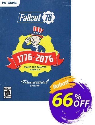 Fallout 76 Tricentennial Edition PC (EMEA) Coupon, discount Fallout 76 Tricentennial Edition PC (EMEA) Deal. Promotion: Fallout 76 Tricentennial Edition PC (EMEA) Exclusive offer 
