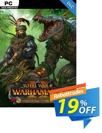 Total War: WARHAMMER II 2 PC - The Hunter & The Beast DLC - EU  Gutschein Total War: WARHAMMER II 2 PC - The Hunter &amp; The Beast DLC (EU) Deal Aktion: Total War: WARHAMMER II 2 PC - The Hunter &amp; The Beast DLC (EU) Exclusive Easter Sale offer 