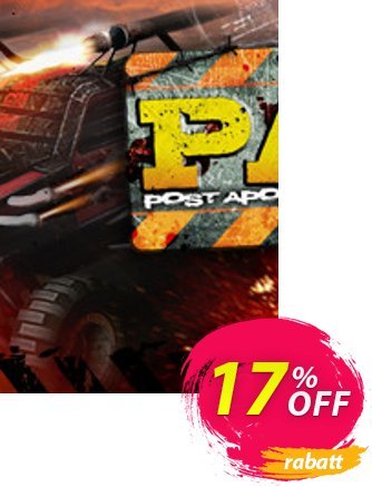 Post Apocalyptic Mayhem PC Coupon, discount Post Apocalyptic Mayhem PC Deal. Promotion: Post Apocalyptic Mayhem PC Exclusive Easter Sale offer 