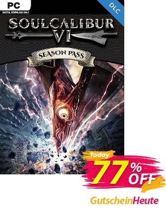 Soulcalibur VI 6 - Season Pass PC Gutschein Soulcalibur VI 6 - Season Pass PC Deal Aktion: Soulcalibur VI 6 - Season Pass PC Exclusive Easter Sale offer 