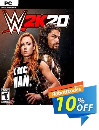 WWE 2K20 PC (WW) Coupon, discount WWE 2K20 PC (WW) Deal. Promotion: WWE 2K20 PC (WW) Exclusive Easter Sale offer 