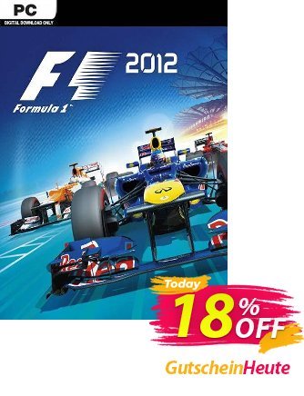 F1 2012 PC Gutschein F1 2012 PC Deal Aktion: F1 2012 PC Exclusive Easter Sale offer 