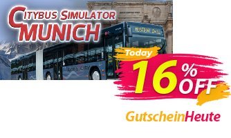Munich Bus Simulator PC Gutschein Munich Bus Simulator PC Deal Aktion: Munich Bus Simulator PC Exclusive Easter Sale offer 