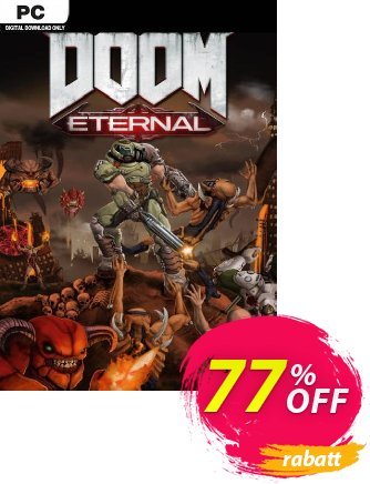 DOOM Eternal PC (WW) + DLC Coupon, discount DOOM Eternal PC (WW) + DLC Deal. Promotion: DOOM Eternal PC (WW) + DLC Exclusive Easter Sale offer 