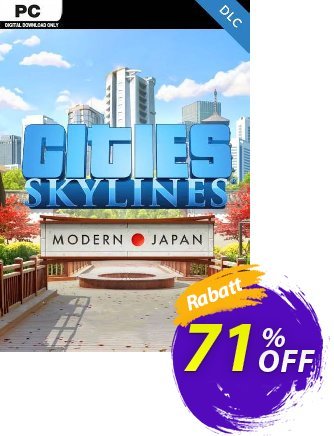 Cities: Skylines - Content Creator Pack Modern Japan PC discount coupon Cities: Skylines - Content Creator Pack Modern Japan PC Deal - Cities: Skylines - Content Creator Pack Modern Japan PC Exclusive Easter Sale offer 