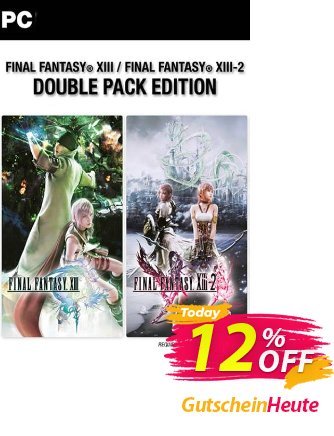 Final Fantasy XIII 13 Double Pack PC Gutschein Final Fantasy XIII 13 Double Pack PC Deal Aktion: Final Fantasy XIII 13 Double Pack PC Exclusive Easter Sale offer 