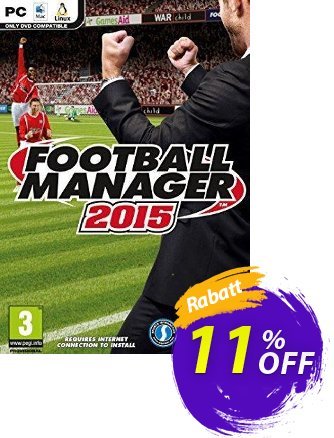 Football Manager 2015 PC/Mac Gutschein Football Manager 2015 PC/Mac Deal Aktion: Football Manager 2015 PC/Mac Exclusive offer 