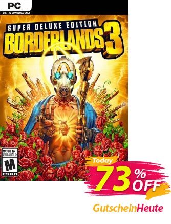 Borderlands 3 - Super Deluxe Edition PC (Steam) Coupon, discount Borderlands 3 - Super Deluxe Edition PC (Steam) Deal. Promotion: Borderlands 3 - Super Deluxe Edition PC (Steam) Exclusive Easter Sale offer 