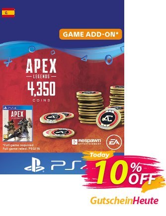 Apex Legends 4350 Coins PS4 (Spain) discount coupon Apex Legends 4350 Coins PS4 (Spain) Deal - Apex Legends 4350 Coins PS4 (Spain) Exclusive Easter Sale offer 