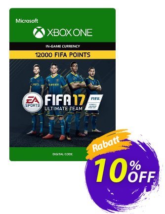 Fifa 17 - 12000 FUT Points - Xbox One  Gutschein Fifa 17 - 12000 FUT Points (Xbox One) Deal Aktion: Fifa 17 - 12000 FUT Points (Xbox One) Exclusive Easter Sale offer 