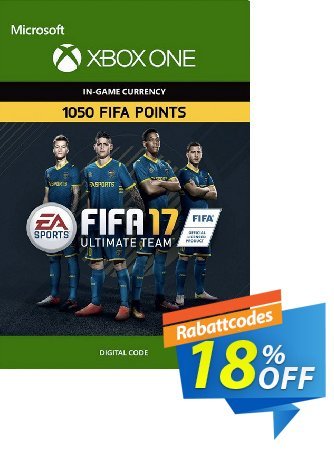 Fifa 17 - 1050 FUT Points - Xbox One  Gutschein Fifa 17 - 1050 FUT Points (Xbox One) Deal Aktion: Fifa 17 - 1050 FUT Points (Xbox One) Exclusive Easter Sale offer 