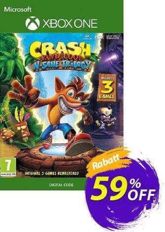 Crash Bandicoot N. Sane Trilogy Xbox One (UK) Coupon, discount Crash Bandicoot N. Sane Trilogy Xbox One (UK) Deal. Promotion: Crash Bandicoot N. Sane Trilogy Xbox One (UK) Exclusive Easter Sale offer 