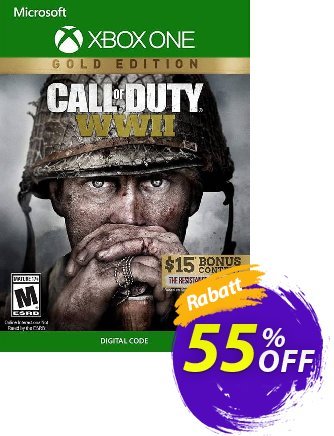 Call of Duty WWII - Gold Edition Xbox One - US  Gutschein Call of Duty WWII - Gold Edition Xbox One (US) Deal Aktion: Call of Duty WWII - Gold Edition Xbox One (US) Exclusive Easter Sale offer 