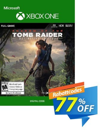 Shadow of the Tomb Raider Definitive Edition Xbox One discount coupon Shadow of the Tomb Raider Definitive Edition Xbox One Deal - Shadow of the Tomb Raider Definitive Edition Xbox One Exclusive Easter Sale offer 