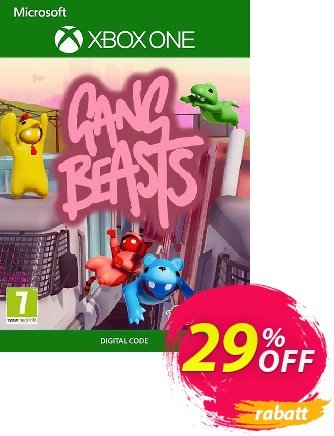 Gang Beasts Xbox One - UK  Gutschein Gang Beasts Xbox One (UK) Deal Aktion: Gang Beasts Xbox One (UK) Exclusive Easter Sale offer 