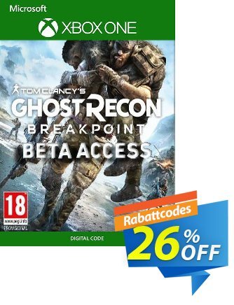 Tom Clancys Ghost Recon Breakpoint Beta Xbox One Gutschein Tom Clancys Ghost Recon Breakpoint Beta Xbox One Deal Aktion: Tom Clancys Ghost Recon Breakpoint Beta Xbox One Exclusive Easter Sale offer 