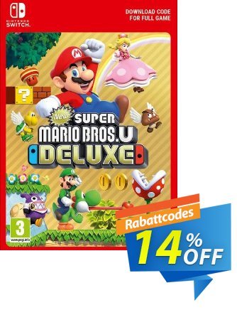 New Super Mario Bros. U - Deluxe Switch (US) Coupon, discount New Super Mario Bros. U - Deluxe Switch (US) Deal. Promotion: New Super Mario Bros. U - Deluxe Switch (US) Exclusive Easter Sale offer 