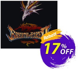 Breath of Fire II 2 3DS - Game Code (ENG) Coupon, discount Breath of Fire II 2 3DS - Game Code (ENG) Deal. Promotion: Breath of Fire II 2 3DS - Game Code (ENG) Exclusive Easter Sale offer 