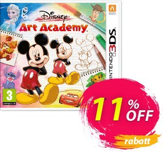 Disney Art Academy 3DS - Game Code discount coupon Disney Art Academy 3DS - Game Code Deal - Disney Art Academy 3DS - Game Code Exclusive Easter Sale offer 