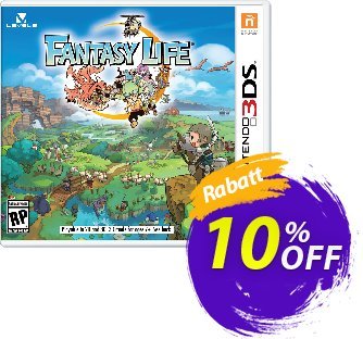 Fantasy Life 3DS - Game Code Gutschein Fantasy Life 3DS - Game Code Deal Aktion: Fantasy Life 3DS - Game Code Exclusive Easter Sale offer 
